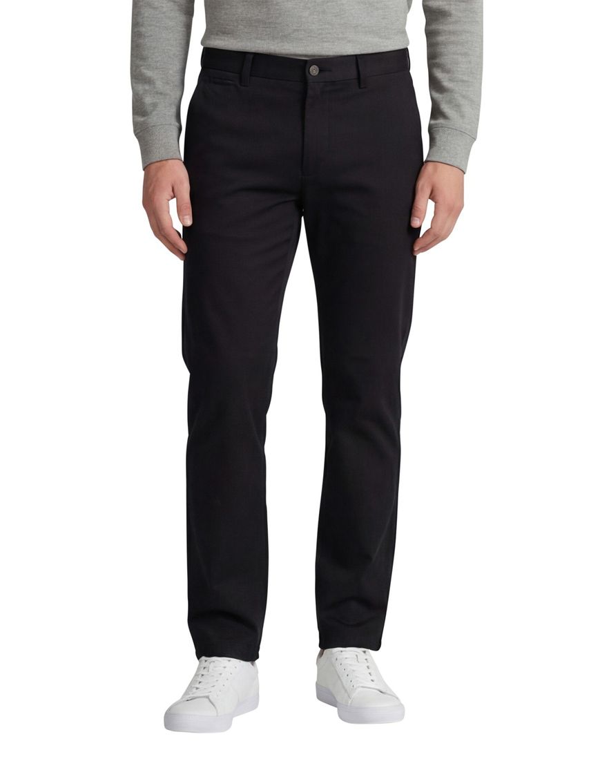 Katoenen chino Meyer Rio donkerblauw