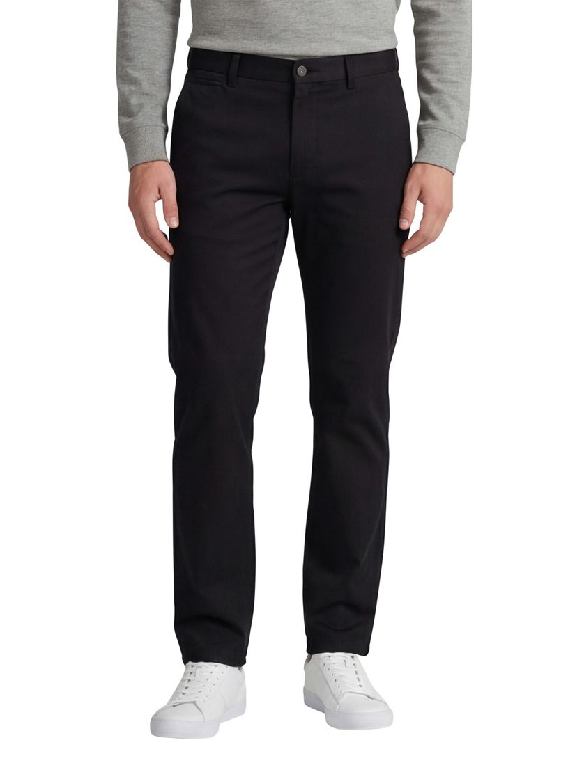 Meyer Rio chino katoen donkerblauw effen