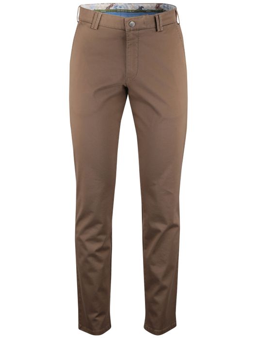 Meyer Rio chino katoen bruin