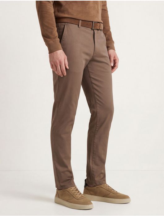 Meyer Rio chino katoen bruin