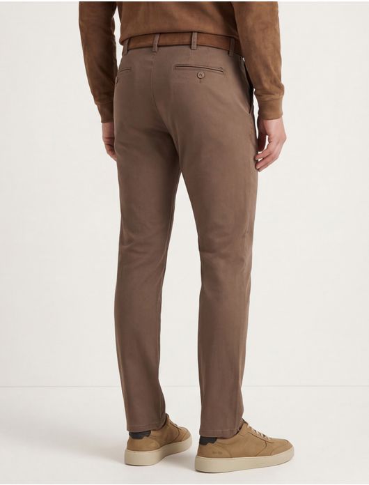 Meyer Rio chino katoen bruin