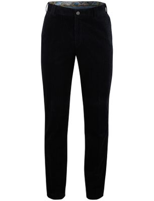 Meyer Katoenen corduroy chino Meyer Rio donkerblauw