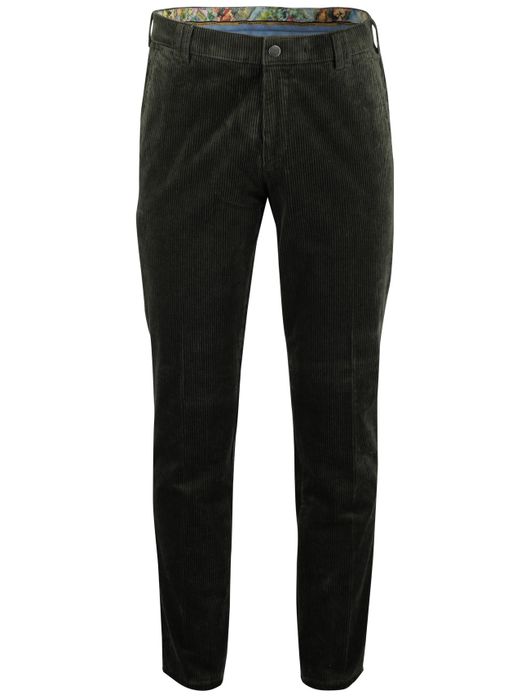 Meyer corduroy Rio chino groen