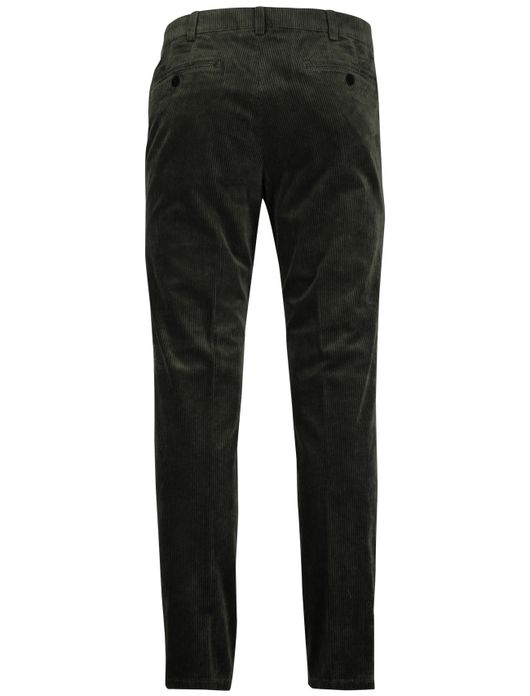 Meyer corduroy Rio chino groen