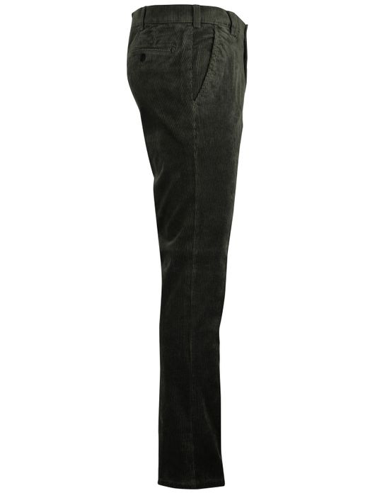Meyer corduroy Rio chino groen