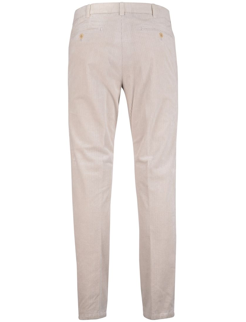 Corduroy chino Meyer Rio beige katoen
