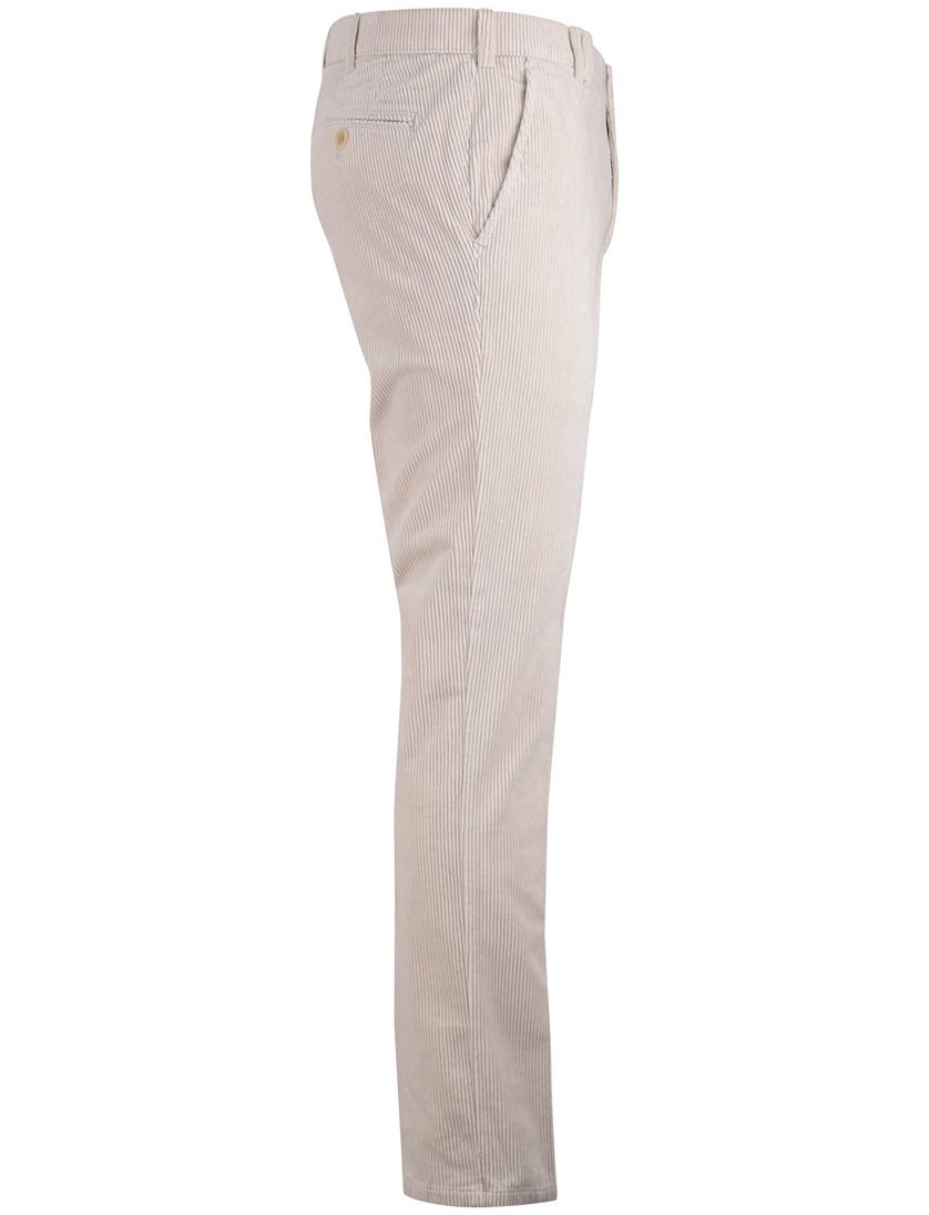Corduroy chino Meyer Rio beige katoen