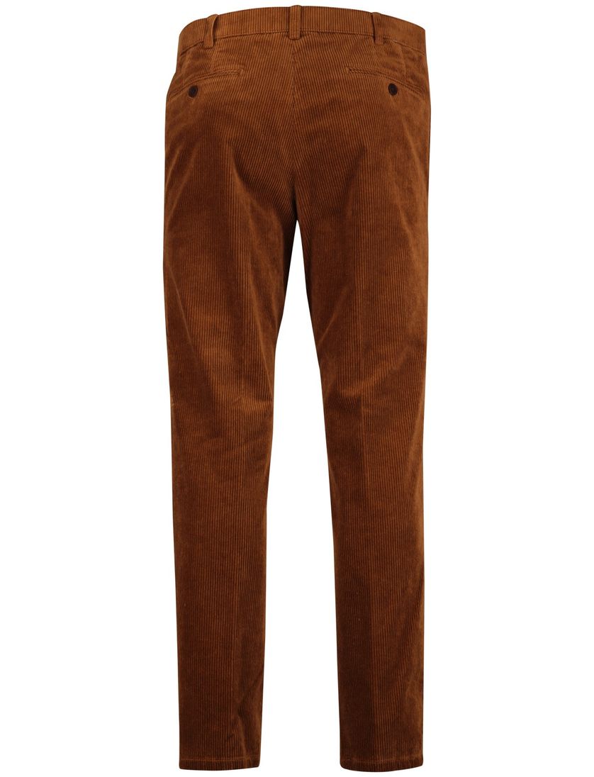 Corduroy chino Meyer Rio bruin katoen