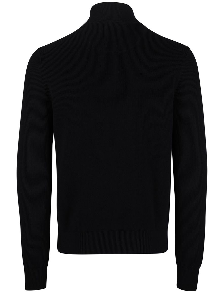 State of Art half zip trui donkerblauw normale fit