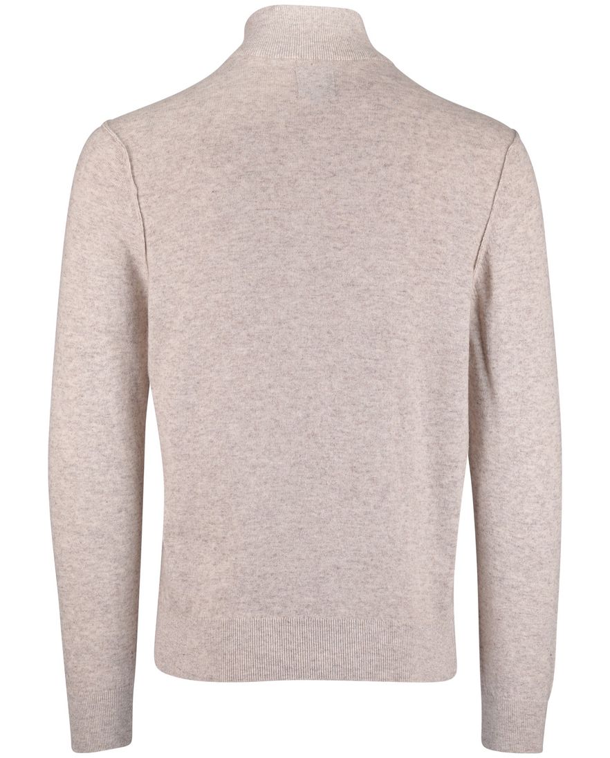 State of Art half zip trui beige normale fit