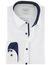 Eterna Slim Fit Overhemd wit strijkvrij katoen