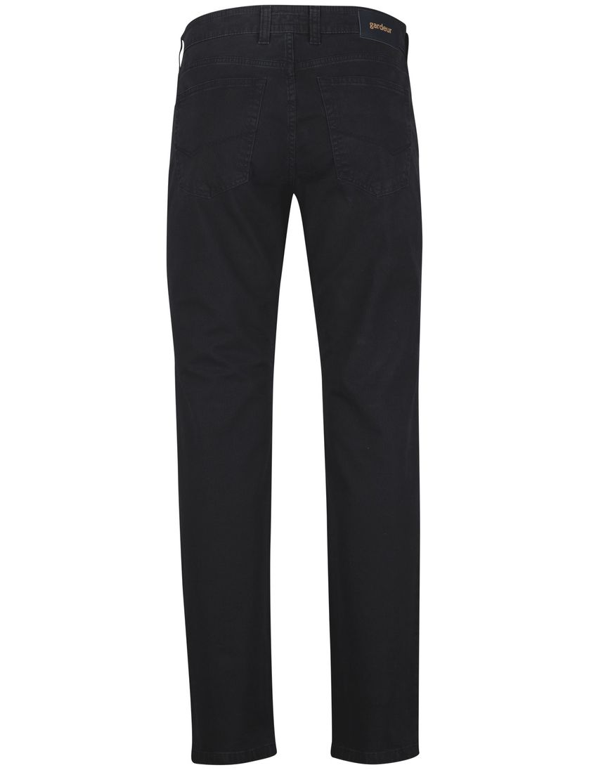 Katoenen Gardeur 5-pocket broek donkerblauw