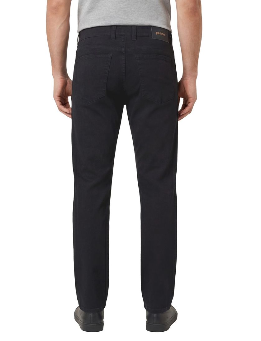 Katoenen Gardeur 5-pocket broek donkerblauw