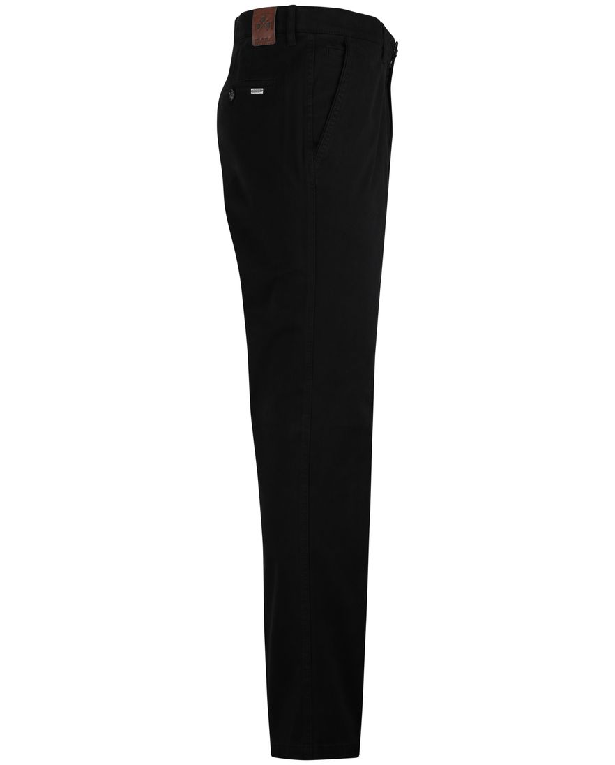 M.e.n.s. chino broek katoen zwart