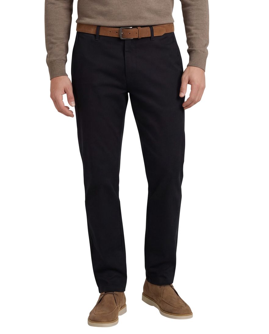 M.e.n.s. chino broek katoen zwart