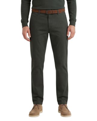 M.E.N.S. Katoenen effen M.E.N.S chino groen