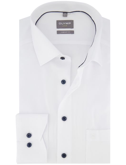 Olymp overhemd luxor comfort fit wit
