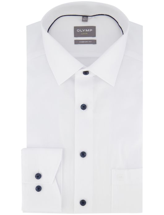 Olymp overhemd luxor comfort fit wit