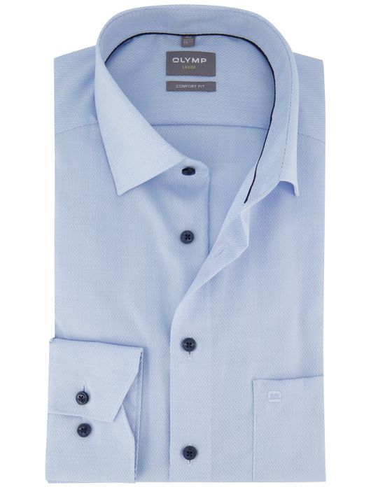 Olymp luxor comfort fit overhemd lichtblauw