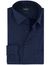 Olymp Luxor Modern Fit Overhemd donkerblauw katoen geprint