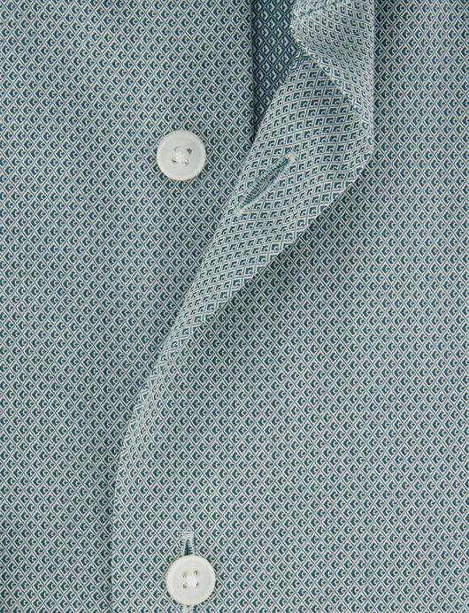 Olymp Luxor Modern Fit Overhemd groen katoen geprint