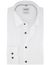 Olymp Level Five Body fit Overhemd wit donkere knoop katoen