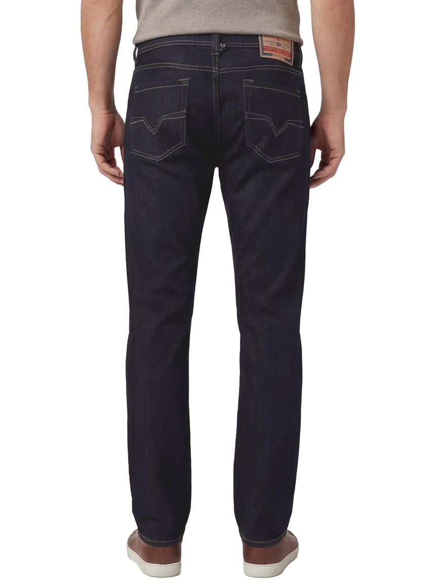 Diesel jeans Larkee navy gemêleerd 5-pocket denim