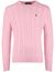 Polo Ralph Lauren kabeltrui roze katoen