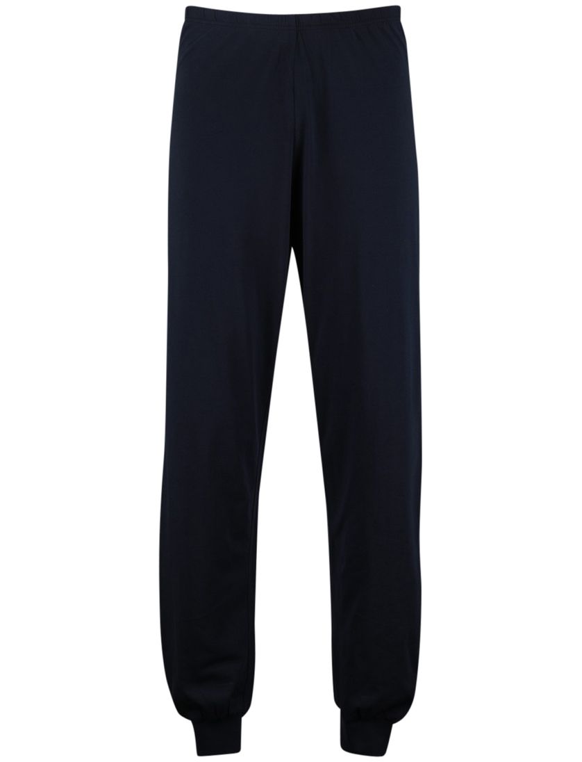 Schiesser pyjama lang blauw