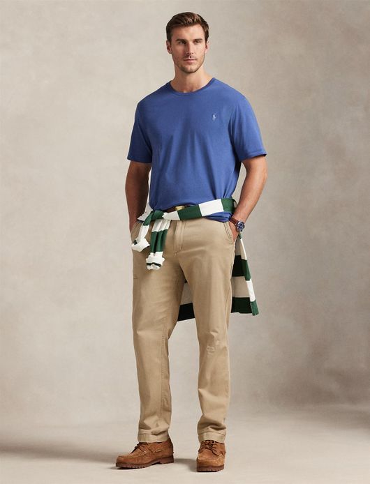 Polo Ralph Lauren t-shirt big en tall blauw wijde fit