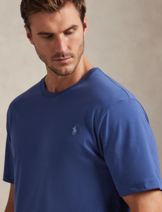 Polo Ralph Lauren t-shirt big en tall blauw wijde fit