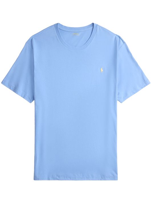 Polo Ralph Lauren t-shirt big en tall lichtblauw korte mouw