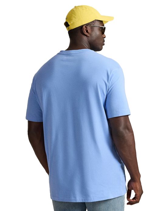 Polo Ralph Lauren t-shirt big en tall lichtblauw korte mouw