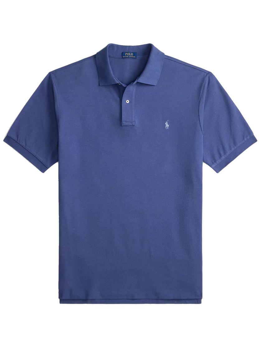 polo big en tall Polo Ralph Lauren donkerblauw korte mouw