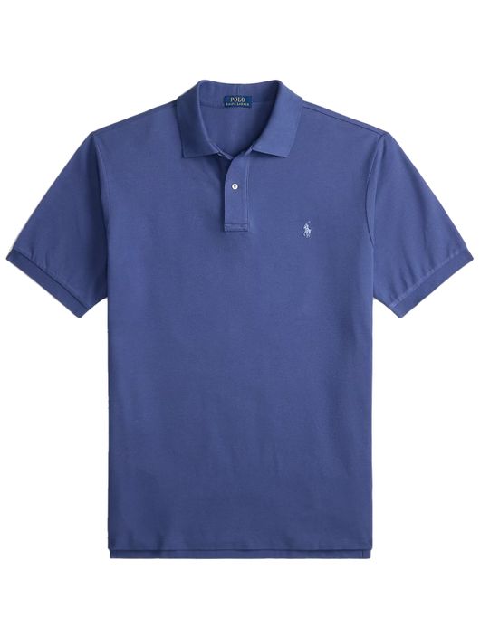 Polo Ralph Lauren polo big en tall donkerblauw wijde fit 2-knoops