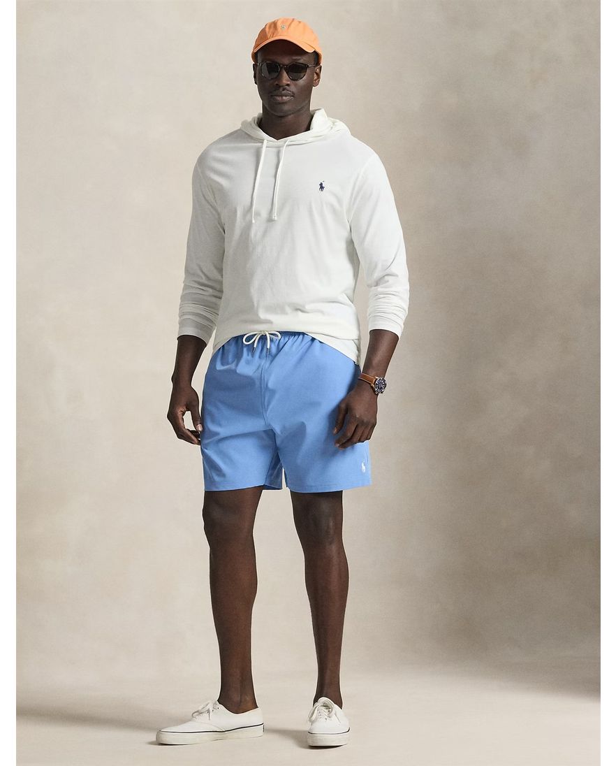 Polo Ralph Lauren zwembroek blauw en wit 100% polyester