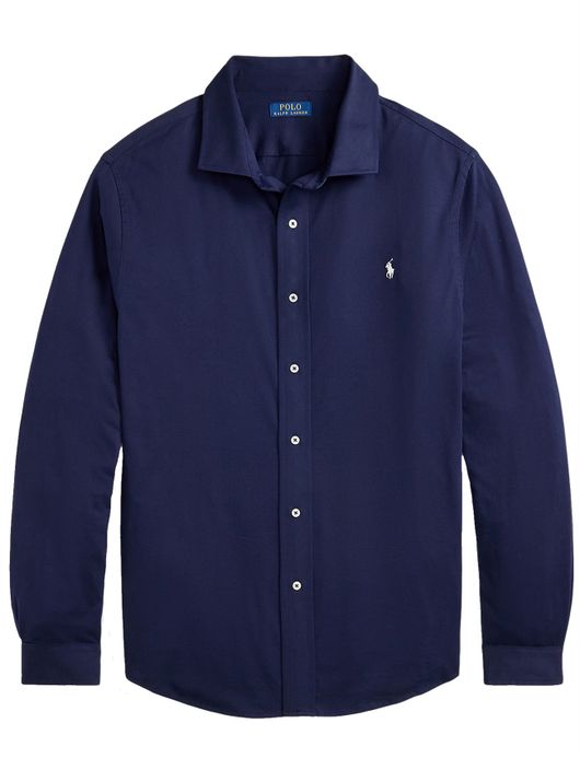 Polo Ralph Lauren Big en Tall overhemd donkerblauw