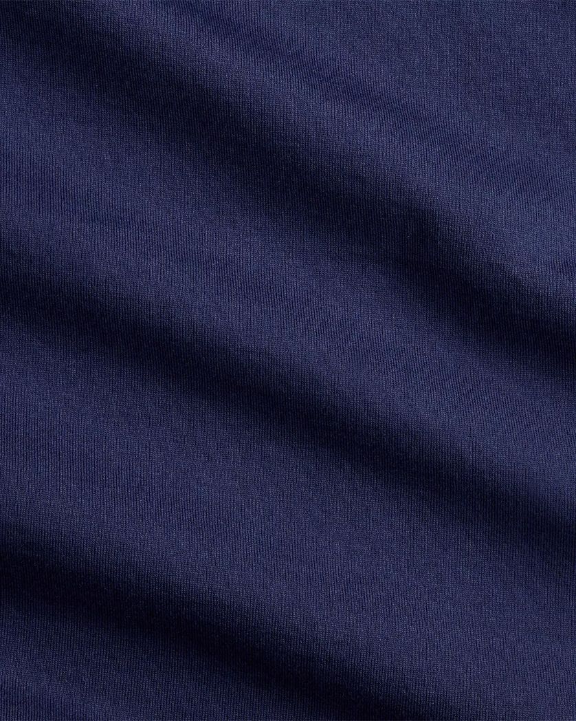 Polo Ralph Lauren Big en Tall overhemd donkerblauw katoen jersey