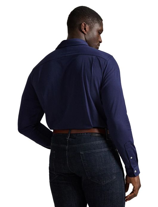 Polo Ralph Lauren Big en Tall overhemd donkerblauw