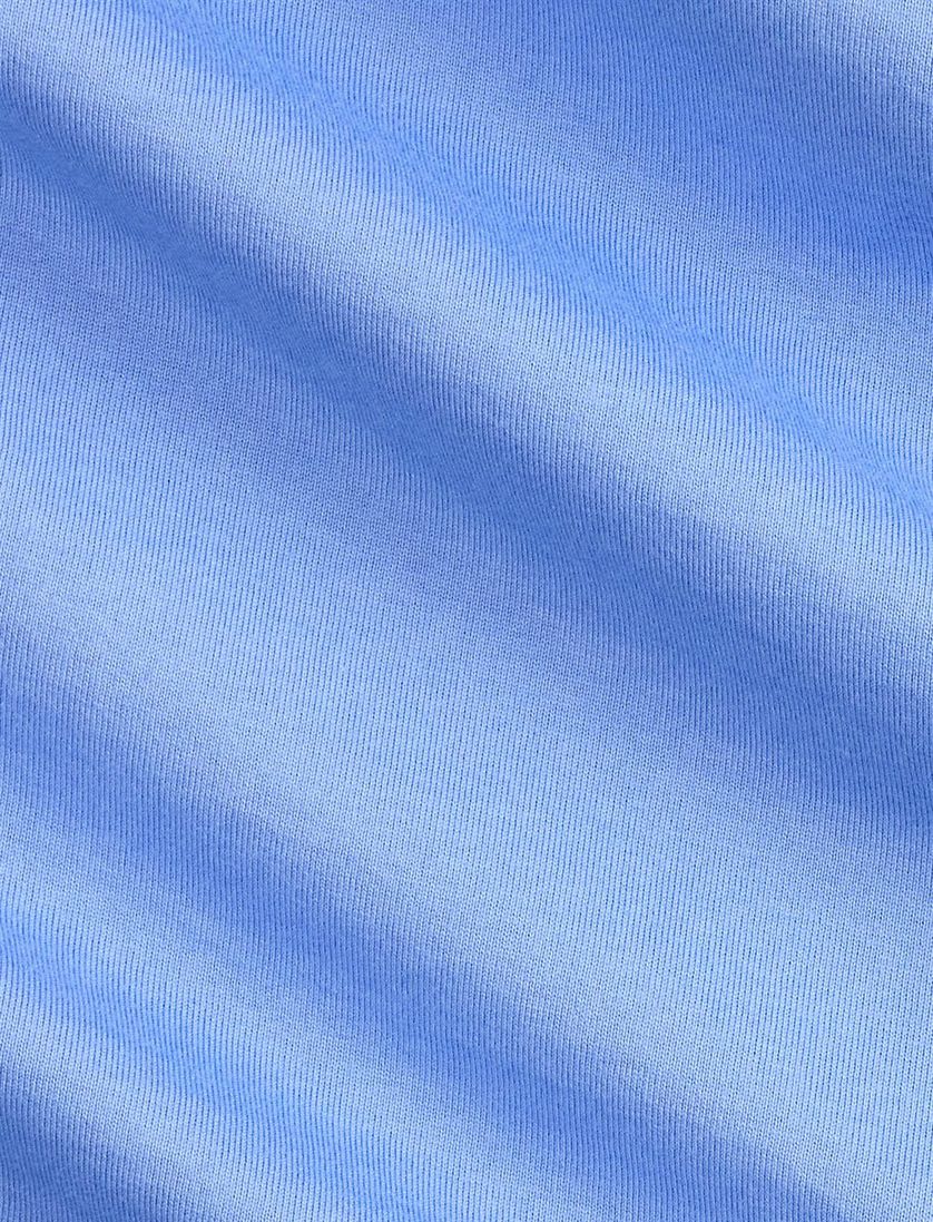 Polo Ralph Lauren big en tall overhemd blauw katoen jersey