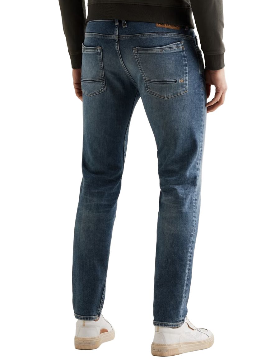 Blauwe PME Legend jeans Commander 3.0 relaxed fit denim