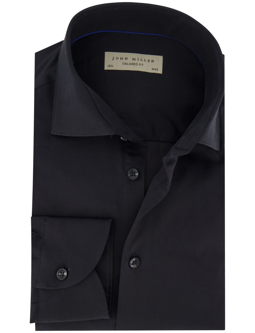 John Miller overhemd zwart