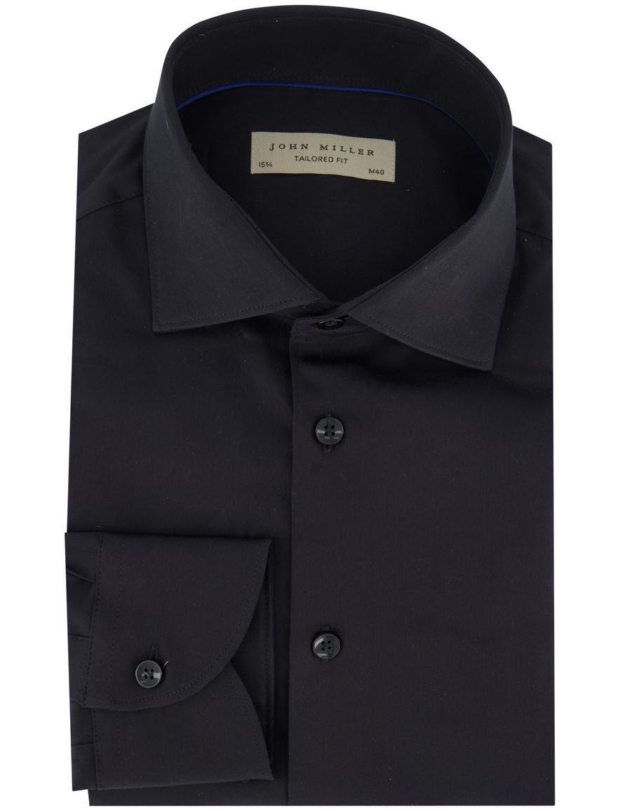 John Miller overhemd zwart