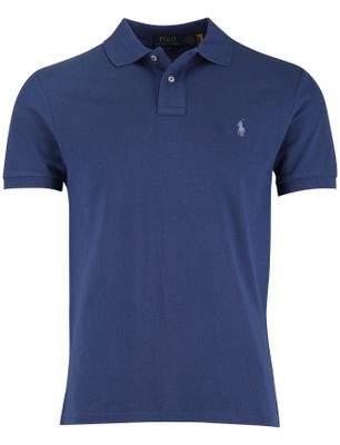 Polo Ralph Lauren Polo Ralph Lauren poloshirt effen blauw korte mouw