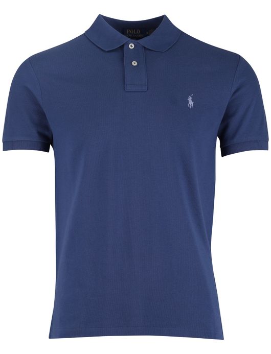 Polo Ralph Lauren poloshirt korte mouw blauw effen