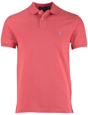Polo Ralph Lauren Polo Ralph Lauren poloshirt effen roze korte mouw