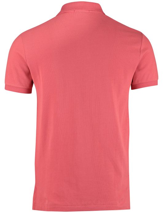Polo Ralph Lauren poloshirt effen roze korte mouw
