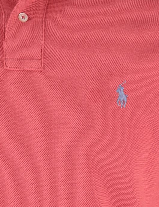Polo Ralph Lauren poloshirt effen roze korte mouw