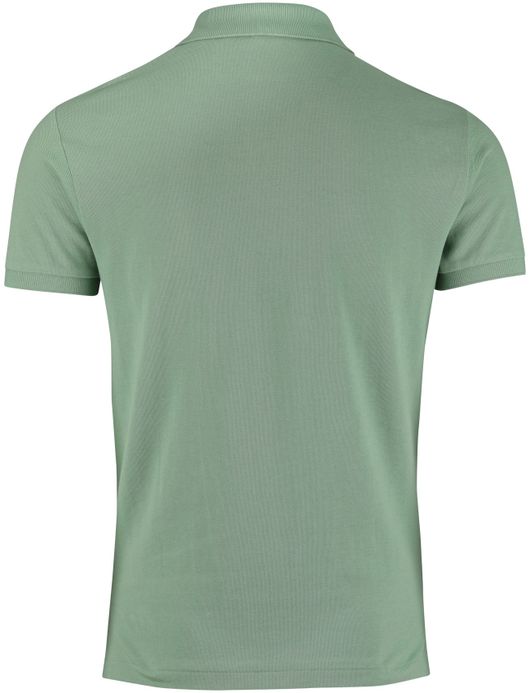 Polo Ralph Lauren effen groen poloshirt korte mouw