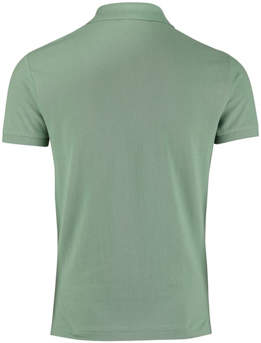 Polo Ralph Lauren groen effen poloshirt korte mouw